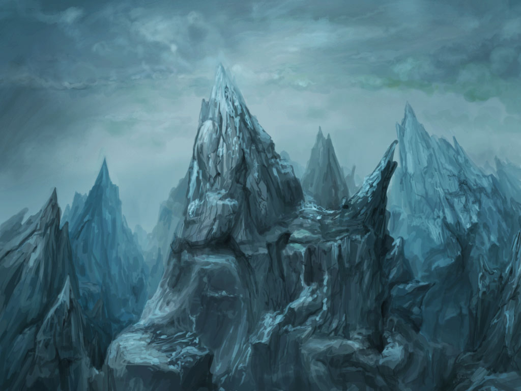 Dark mountain - game background 4 by Ranivius on DeviantArt