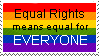 Equal Rights Stamp by StarlightCorvina