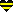 Black and Yellow Striped Heart Emote