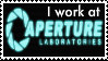 I Work At Aperture Labs by EtherealStardust