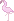 Tiny flamingo icon