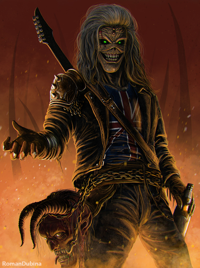 Eddie Iron Maiden By Romandubina On Deviantart