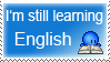 Learning English Stamp by Fischy-Kari-chan