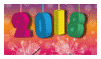 Happy New Year 2018 Stamp by Jassy2012