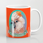 Moluccan Cockatoo Realistic Painting Mug
