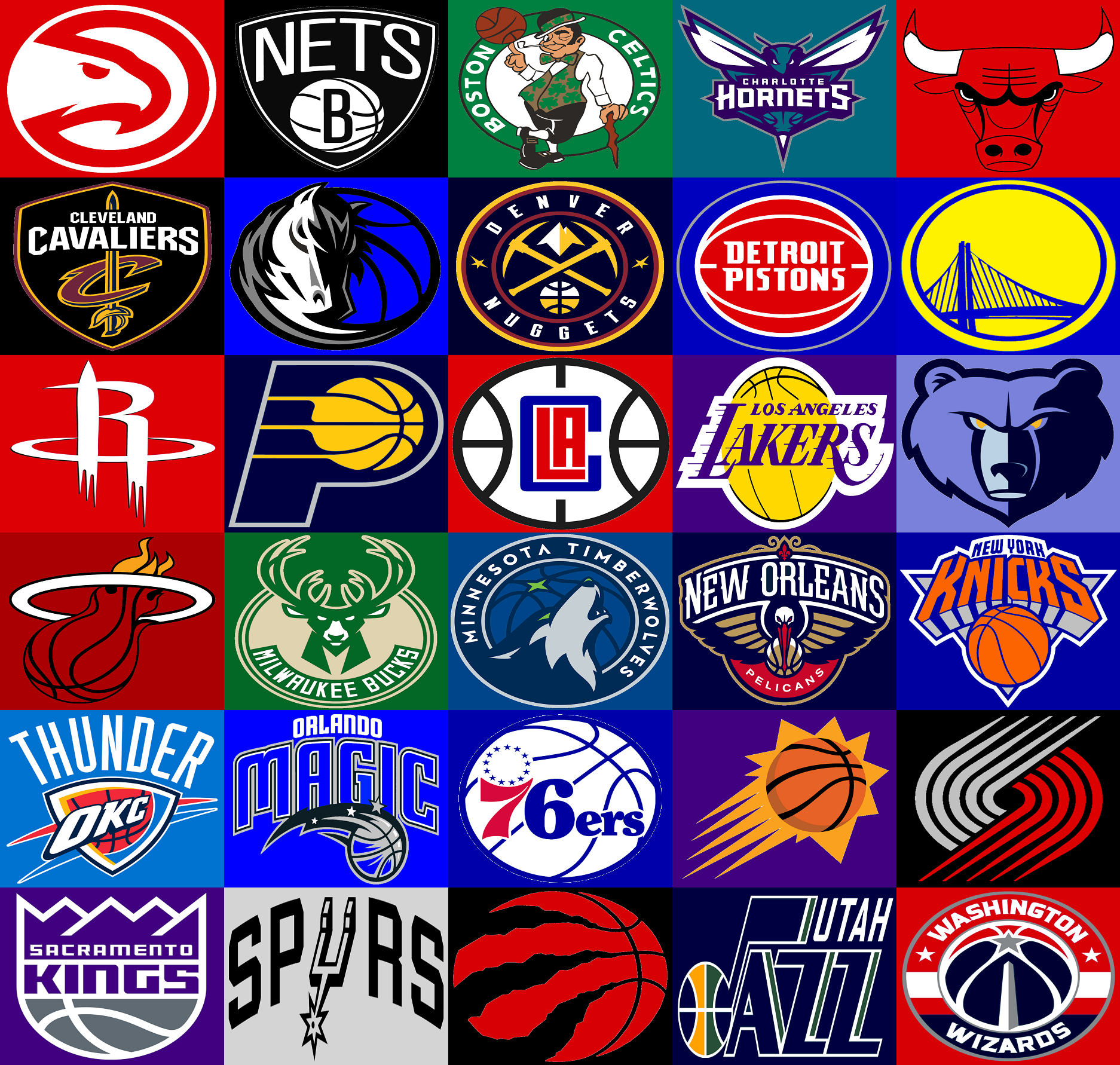 NBA Team logos by Chenglor55 on DeviantArt