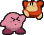 Kirby Shake WaddleDee Emoticon