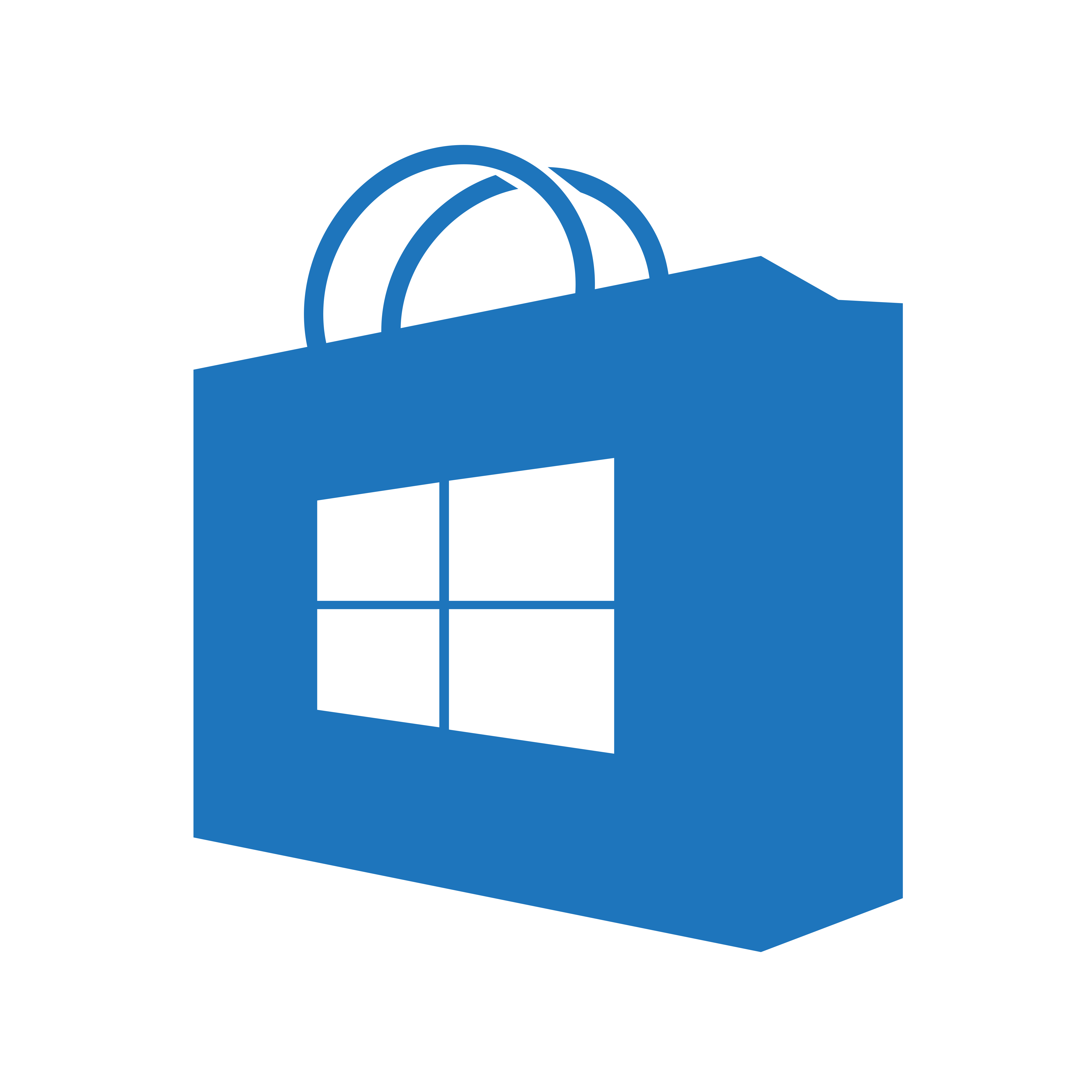 Windows Store Icon Transparentblue Homemade By Bannax1994 On