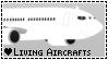 I Love Living Aircrafts Stamp by EchoAllient