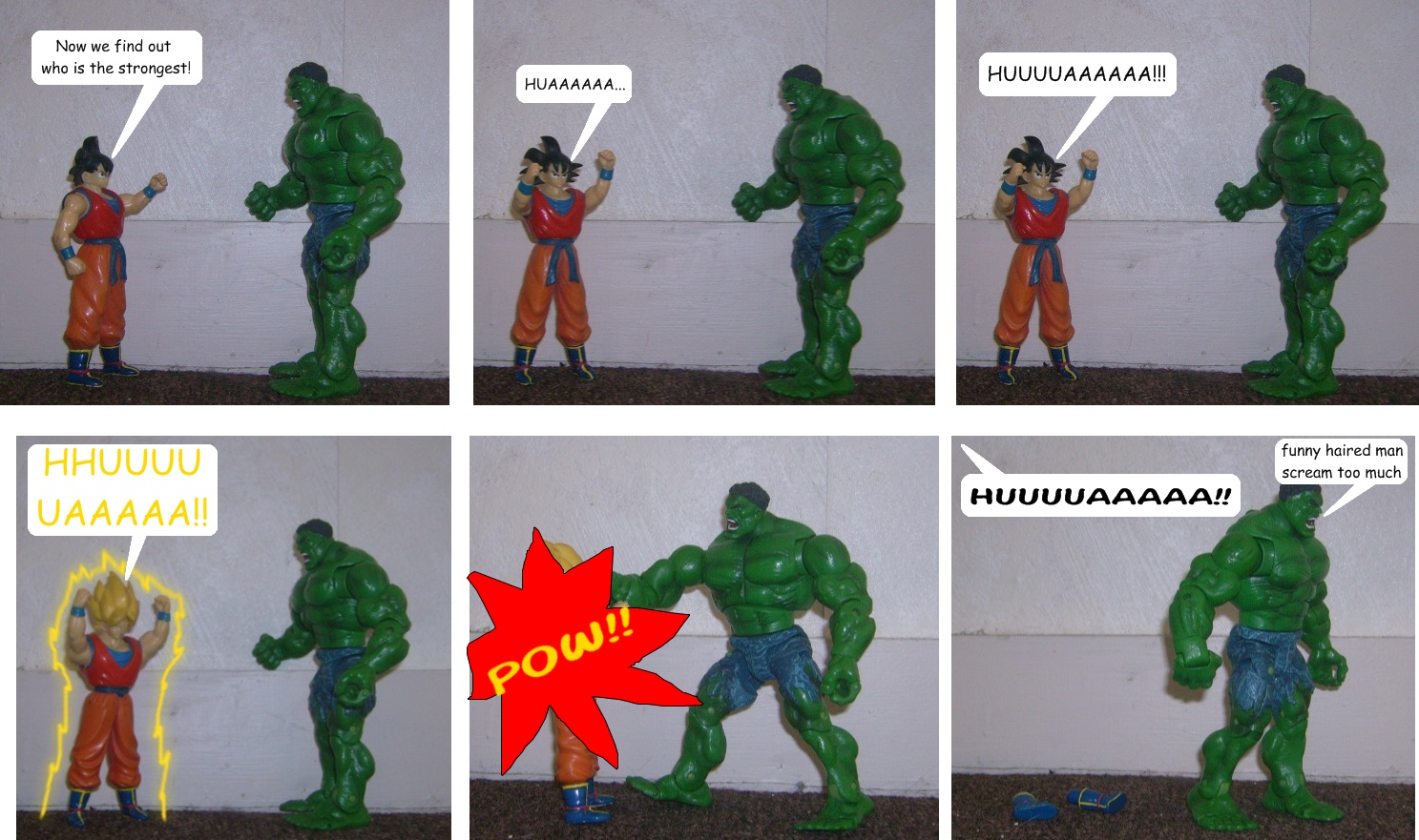 Hulk vs Goku by Dragonrider1227 on DeviantArt