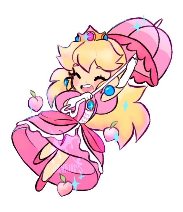 Princess Peach Sticker