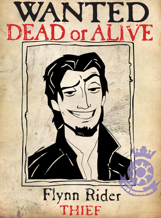 flynn_rider_wanted_poster_by_ayameclyne-