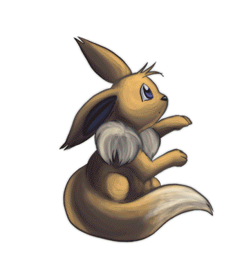 Image result for eevee evolve to flareon gif