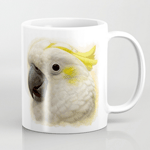 Sulphur Crested Cockatoo Realistic Painting Mug
