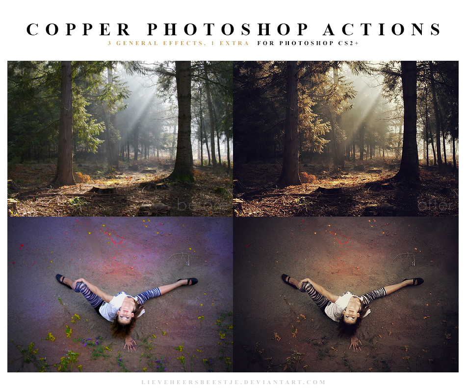 Photoshop Copper Actions by meganjoy