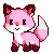 Kawaii Fox pink ver. by July-MonMon