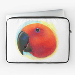 Eclectus Parrot Realistic Painting Laptop Sleeve