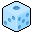Icy Blue dice bullet (with baby blue dots) by SonikkuFan666