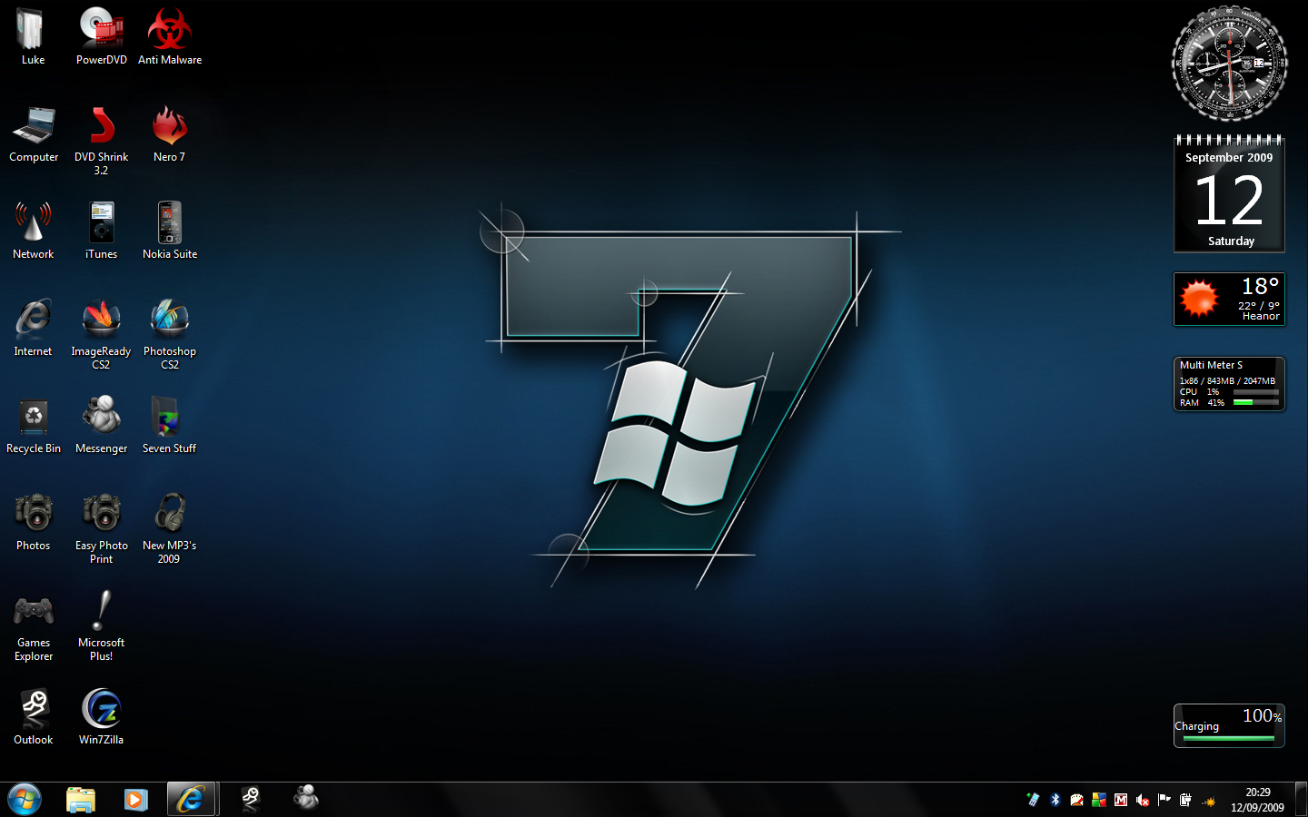 Windows 7 Desktop by ddukey on DeviantArt