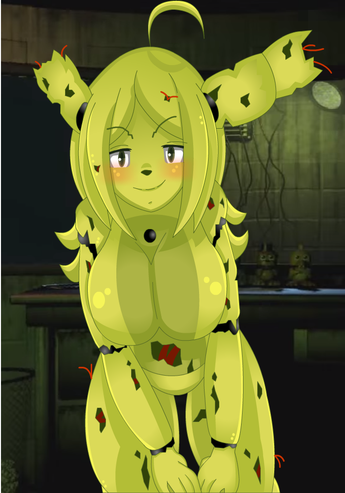Spring Trap Five Nights At Freddy S 3 Anime By Mairusu