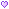 Pastel Purple Heart Bullet