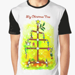 My Christmas tree graphic t-shirt