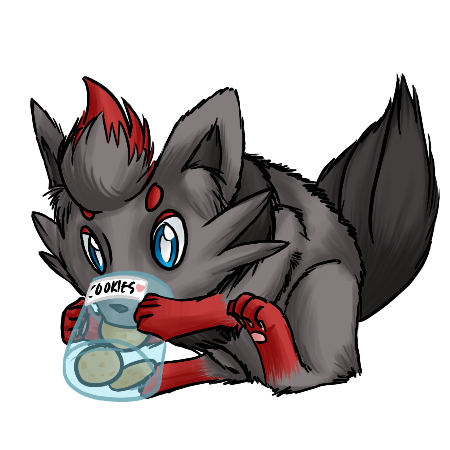fluffy_zorua_w__cookies__request__by_ami