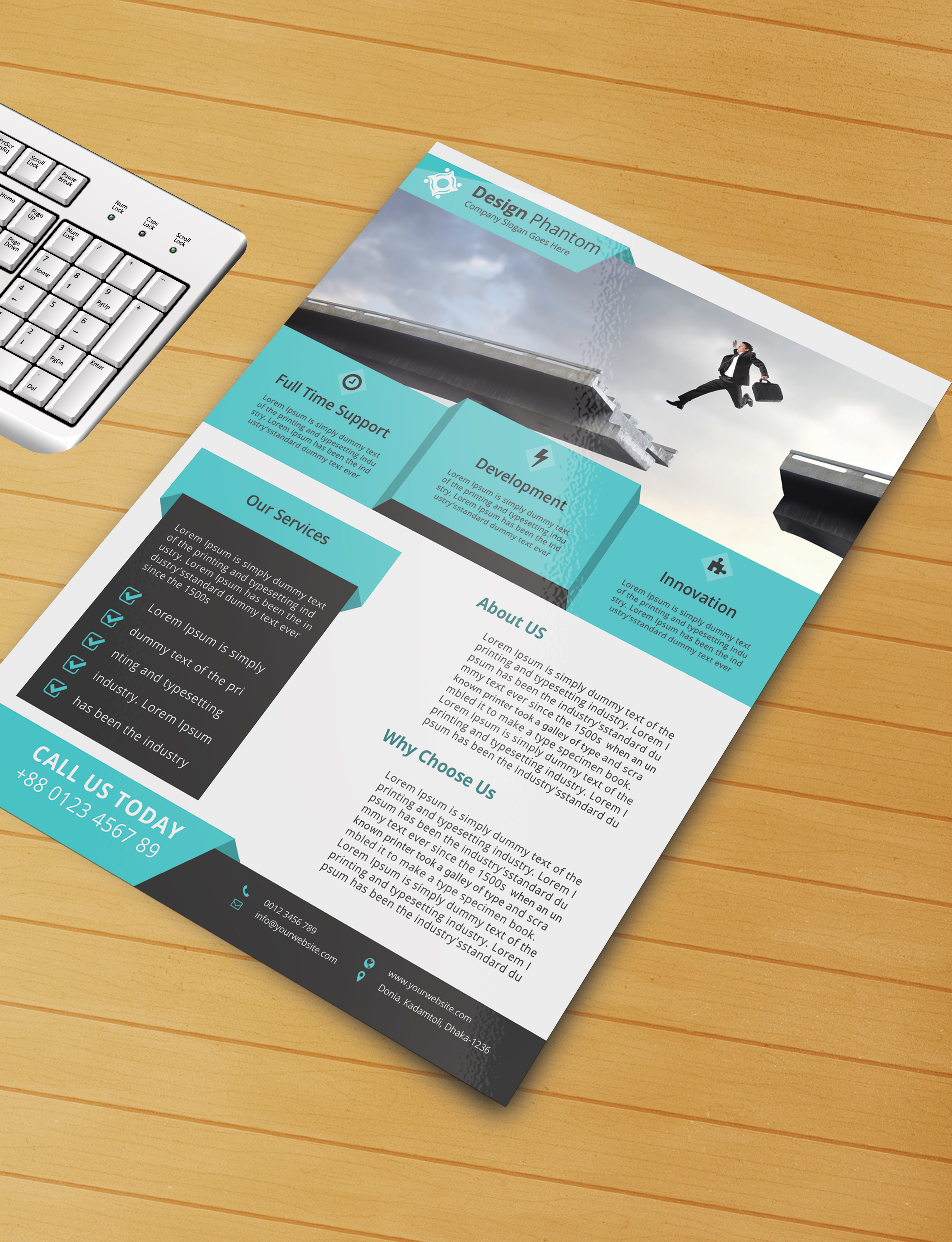 flyer template free download