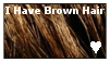I have Brown Hair Stamp by BlazingSnow