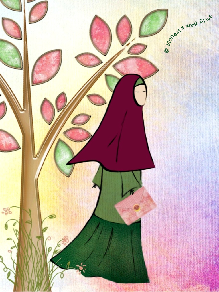 Kumpulan Gambar Kartun Muslimah Animasi
