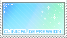 clinical depression stamp by DestinysGrace