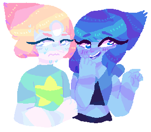 i wish lapis and pearl could have had a better first impression bc they would have been INSTANT GIRLFRIENDS (or datefriends? i just want them 2 kiss ok) tumblr link: link