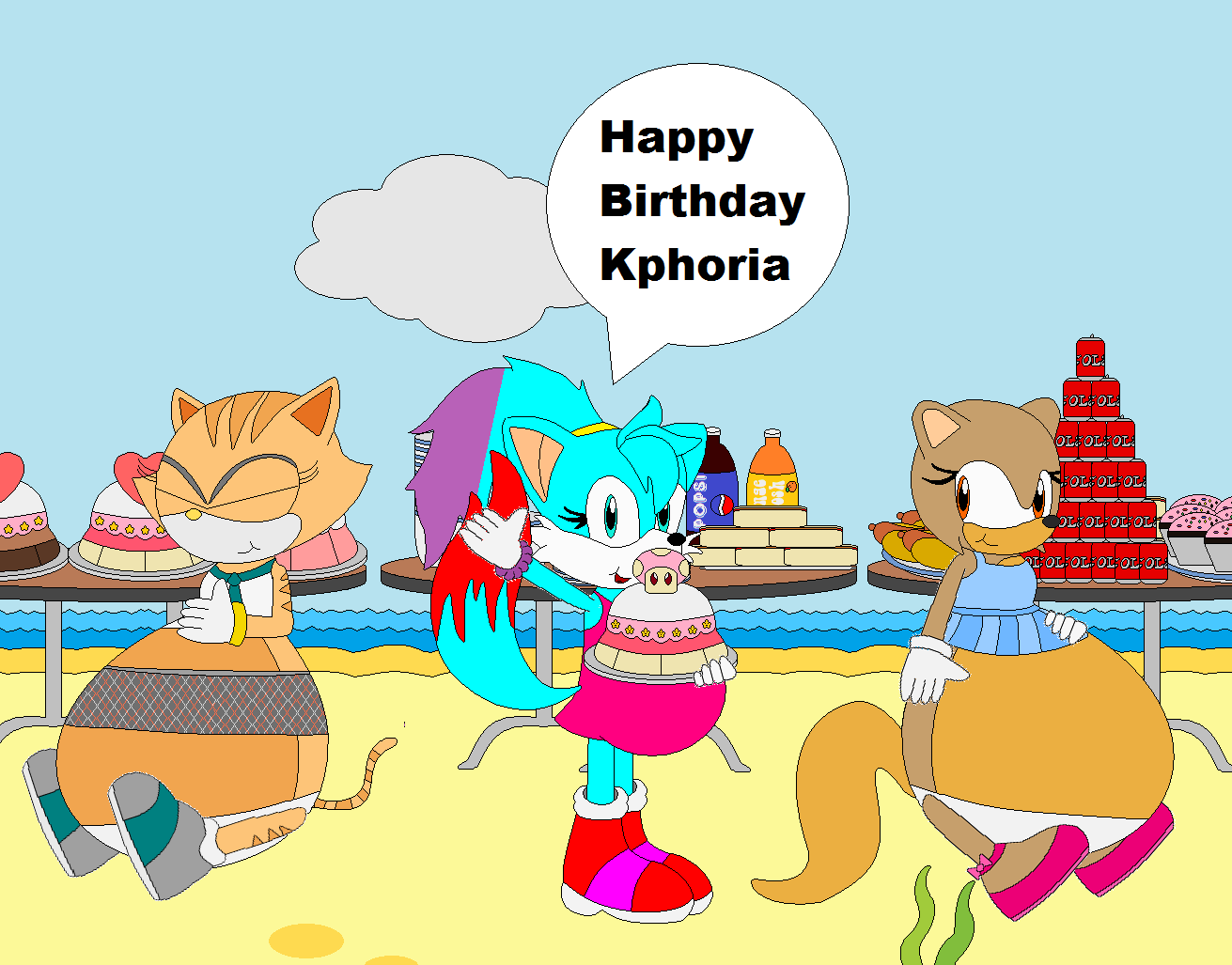 Happy Birthday Kphoria By Sarah The Fox2 On Deviantart