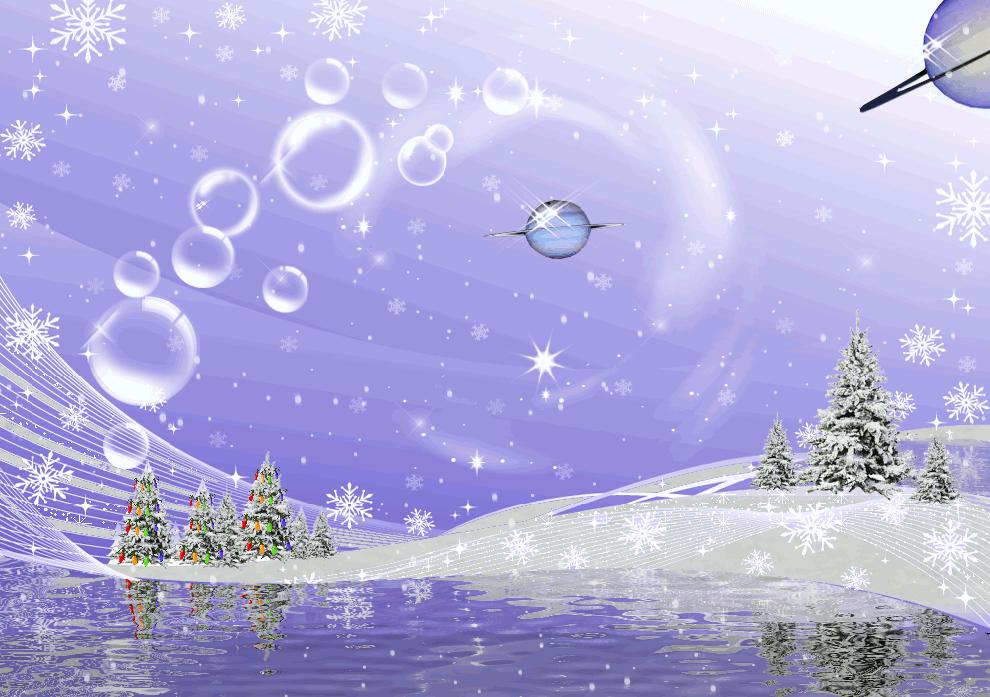 A PURPLE WINTERS DREAM- Animation by Aim4Beauty on DeviantArt