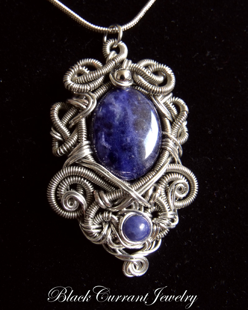Lazuli Lake Pendant by blackcurrantjewelry on DeviantArt