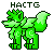 The Official HACTG Badge Green