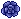 Pixel Rose Bullet - Blue