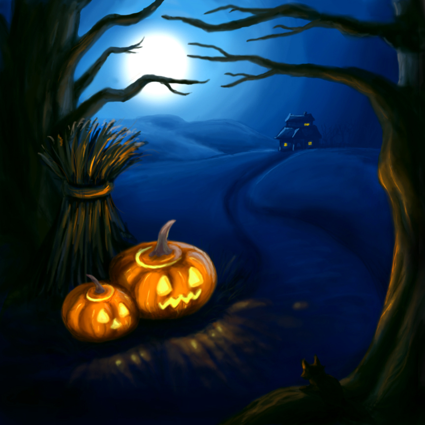 Halloween by Alina-Kurbiel on DeviantArt