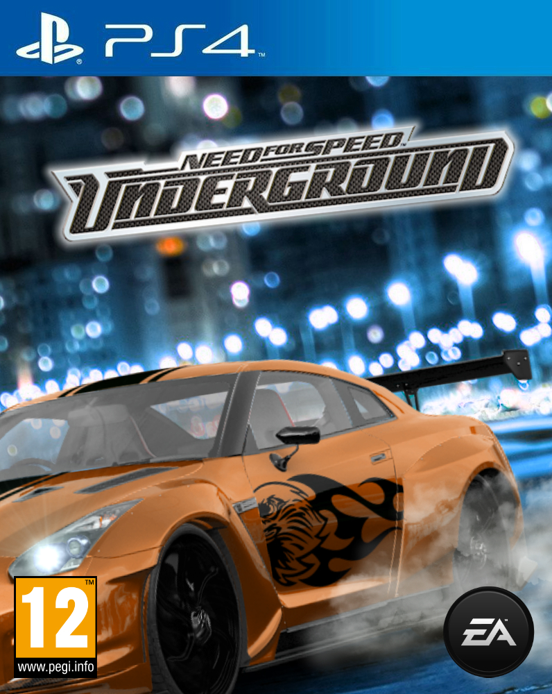 Need for Speed Underground Remake Cover (PS4) by XenokoHarinezumi on ...