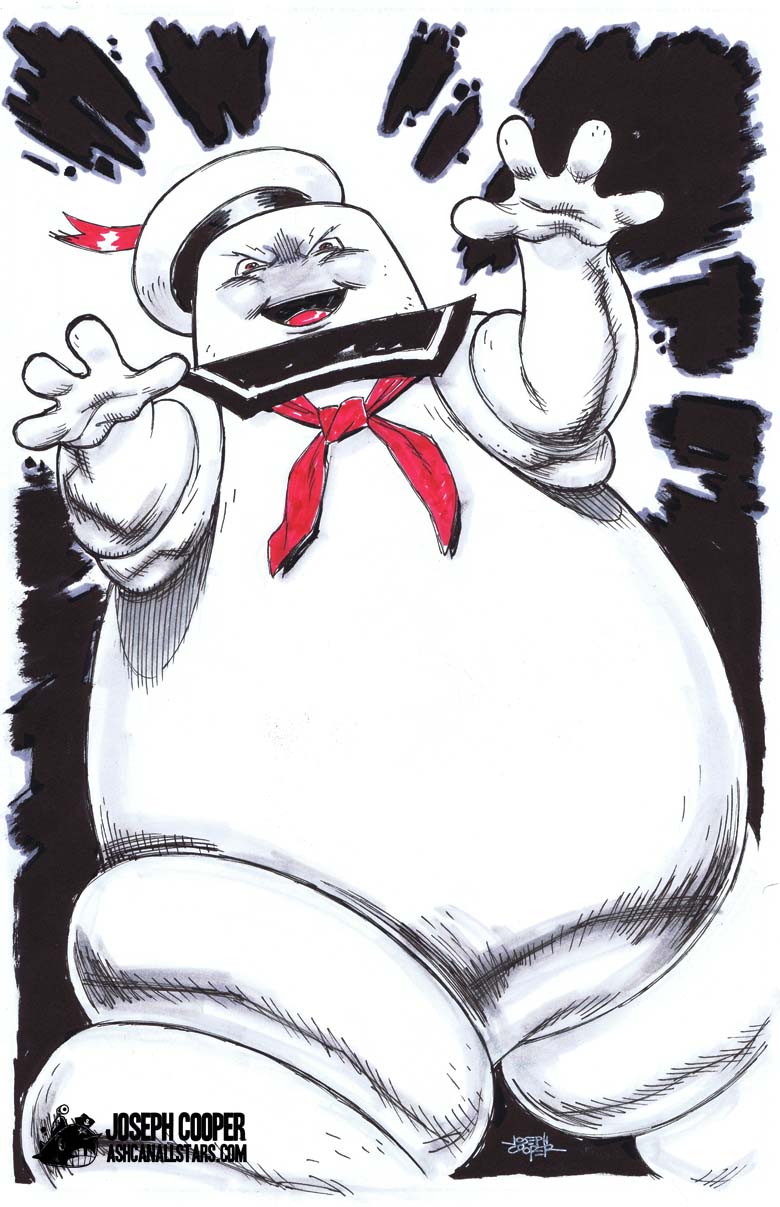 Stay Puft Marshmallow Man by Joseph Cooper by AshcanAllstars on DeviantArt