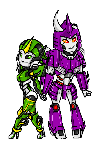 .:PC:. Static and Cyclonus by a-paranoid-android