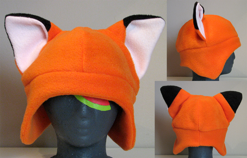 Fox hat - Adult by melonkittyhats on DeviantArt
