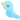 little blue bird emoji