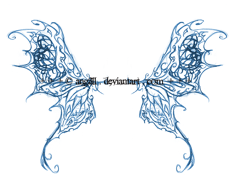 Butterfly Wings Tattoo - wide 7