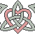 Celtic Knot Heart Divider 4