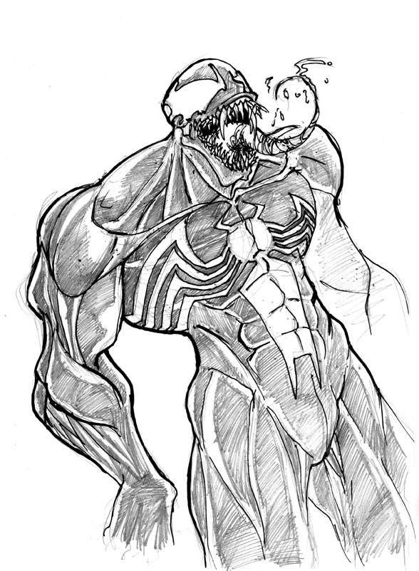 Venom_Sketch by Genchis on DeviantArt