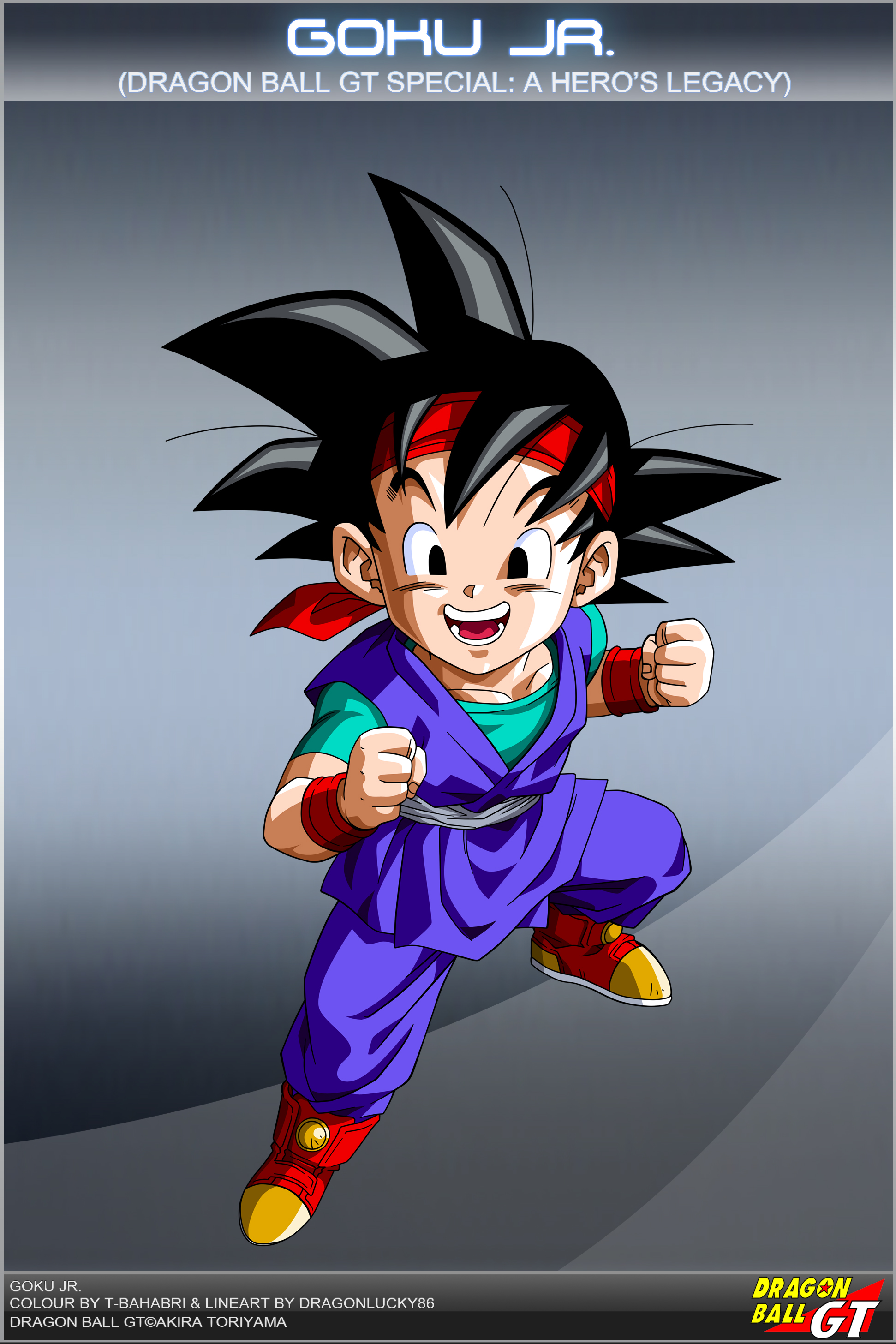Dragon Ball GT - Goku Jr. by DBCProject on DeviantArt
