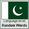 Urdu language level RANDOM WORDS by TheFlagandAnthemGuy