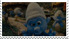 Crazy Smurf Stamp by Shini-Smurf