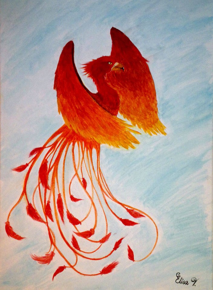 Phoenix Watercolor by Elisa-V on DeviantArt